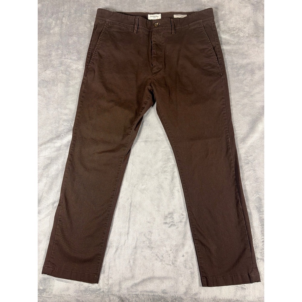 Goodfellow & Co Hennepin Chino Slim Fit Pants Mens 36x30 Brown ZM850-C3
